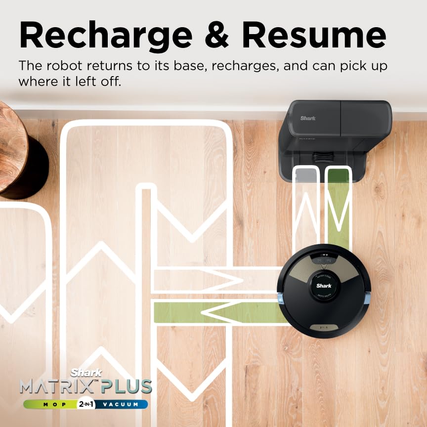 Shark AI Ultra Voice Control Robot Vacuum with Matrix Clean Navigation, Home Mapping, 60-Day Capacity, XL Self-Empty Base for Homes with Pets, Carpet & Hard Floors, Cool Grey