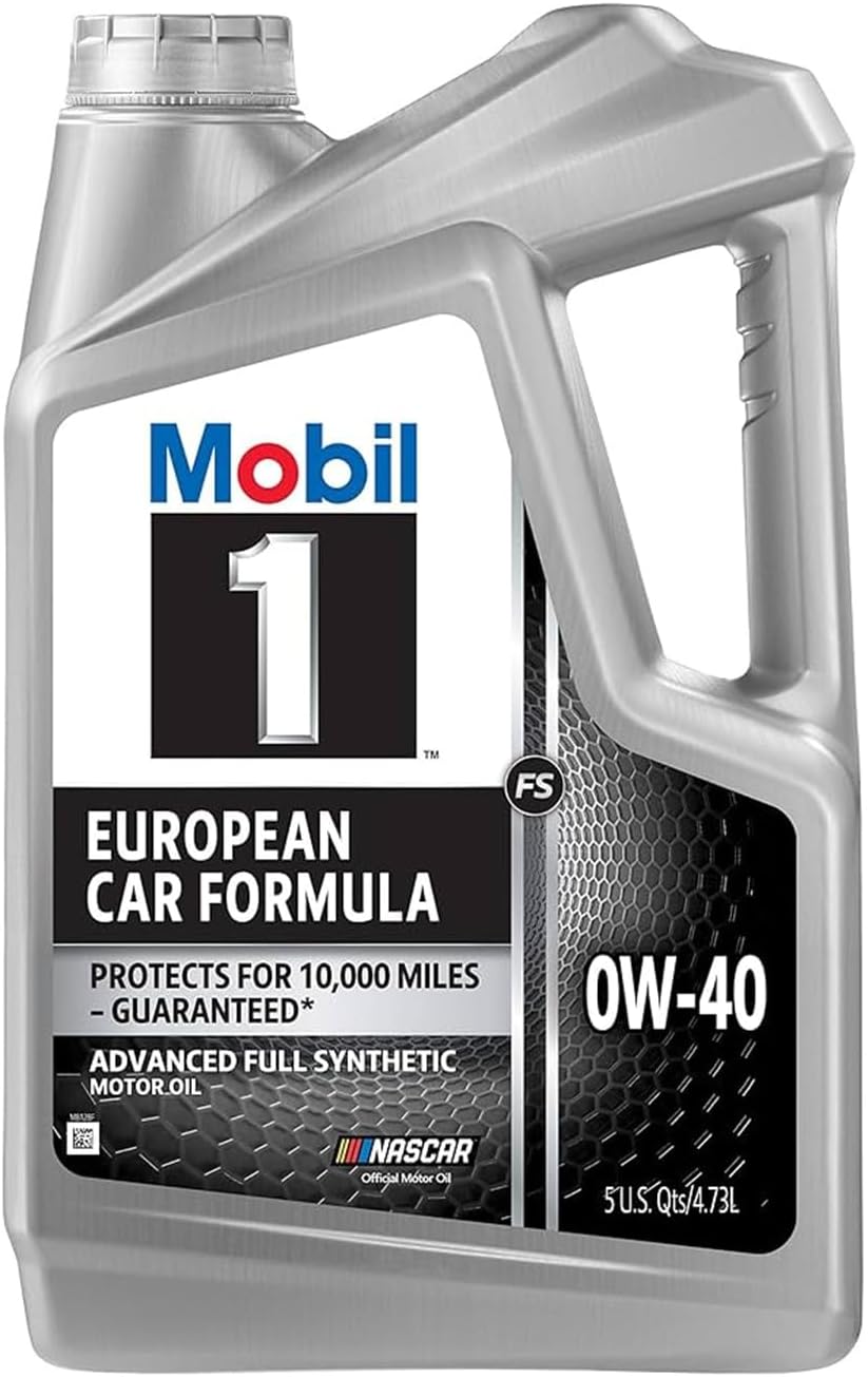 Mobil 1 Advanced Fuel Economy Full Synthetic Motor Oil 0W-20, 5 Quart