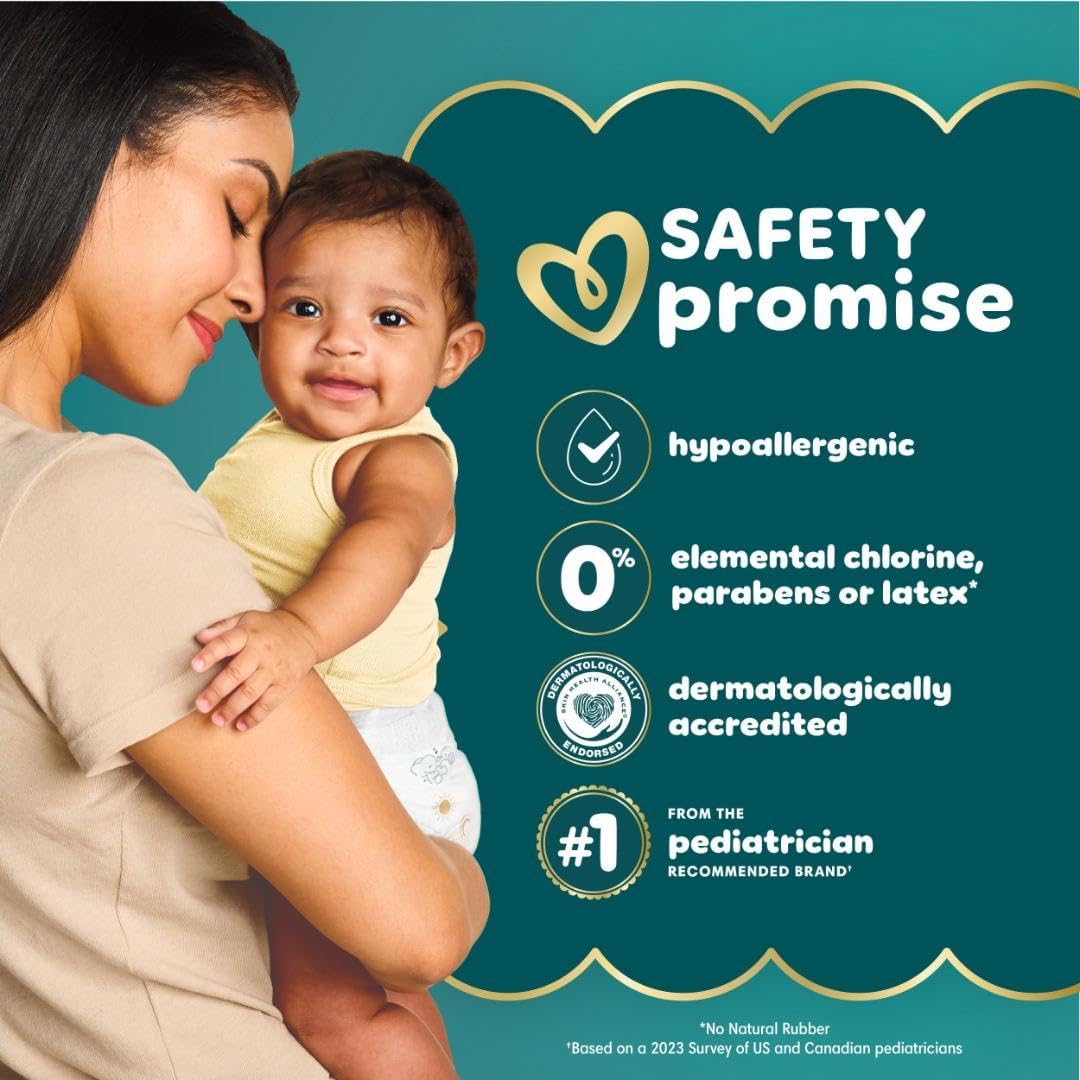 Pampers Swaddlers Diapers, Size 5 (20-37 lbs), 132 Count