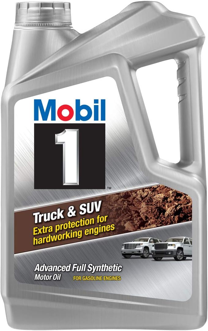 Mobil 1 Advanced Fuel Economy Full Synthetic Motor Oil 0W-20, 5 Quart