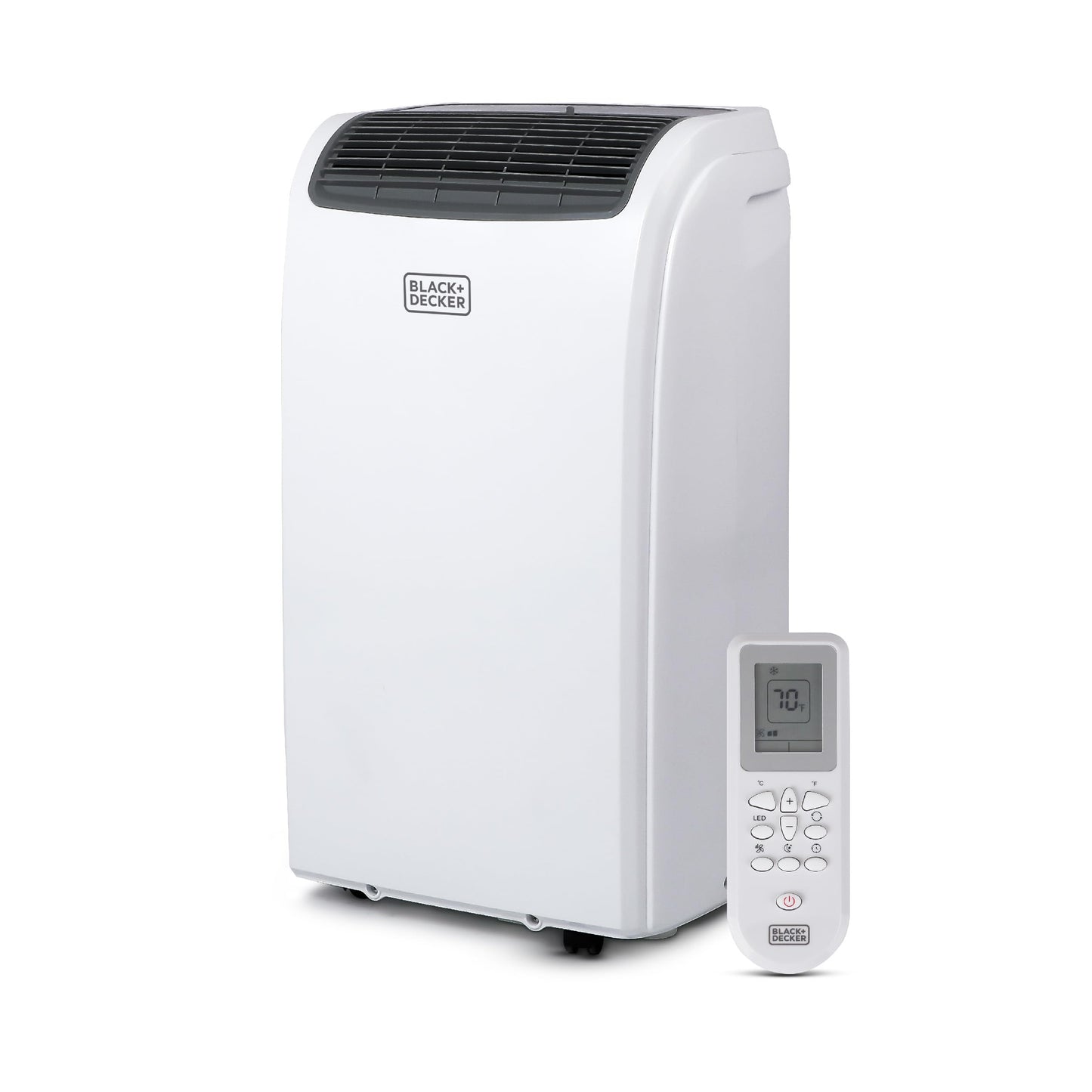 BLACK+DECKER Portable Air Conditioner, 8,000 BTU Rooms up to 400 Sq. Ft