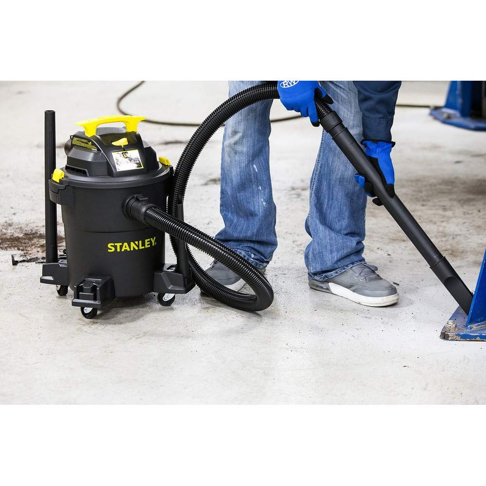 Stanley - SL18116P Wet/Dry Vacuum, 6 Gallon, 4 Horsepower Black
