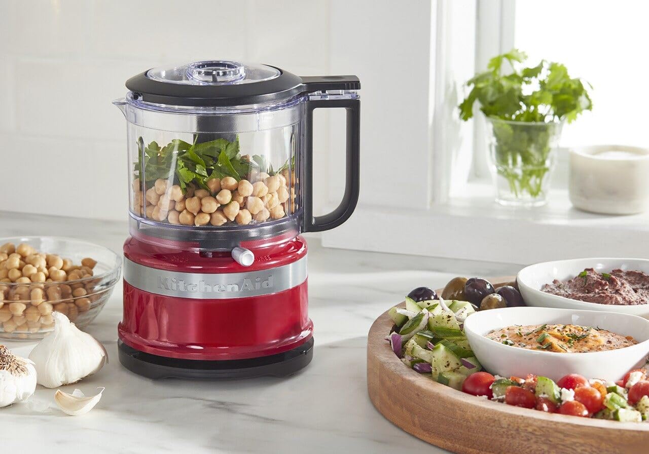 KitchenAid KFC3516ER 3.5 Cup Food Chopper, Empire Red, One Size