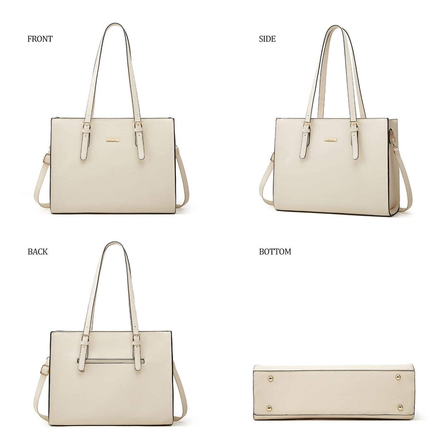 Women Fashion Synthetic Leather Handbags Set 4pcs