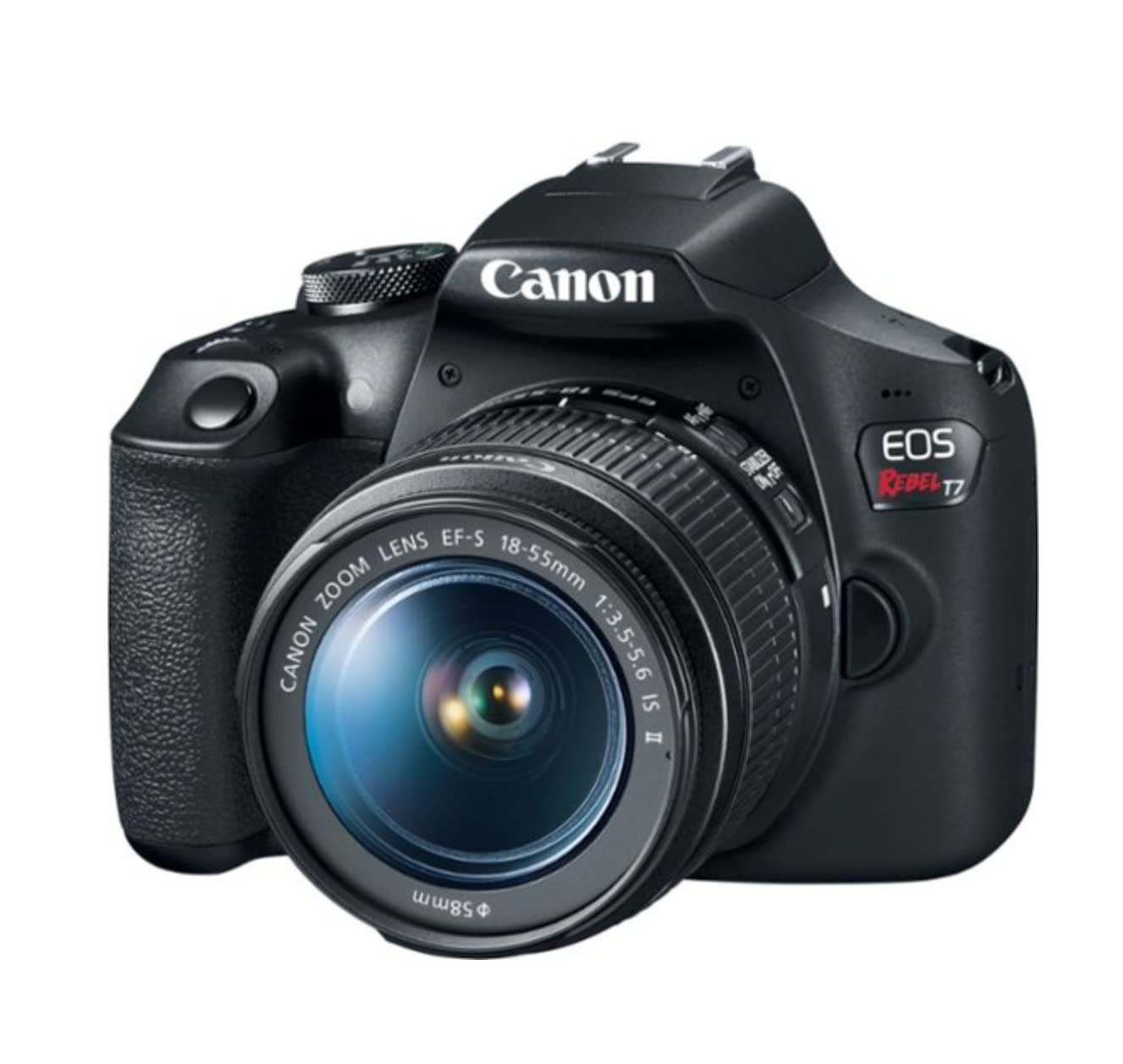 Canon EOS Rebel T7 DSLR Camera|2 Lens Kit with EF18-55mm