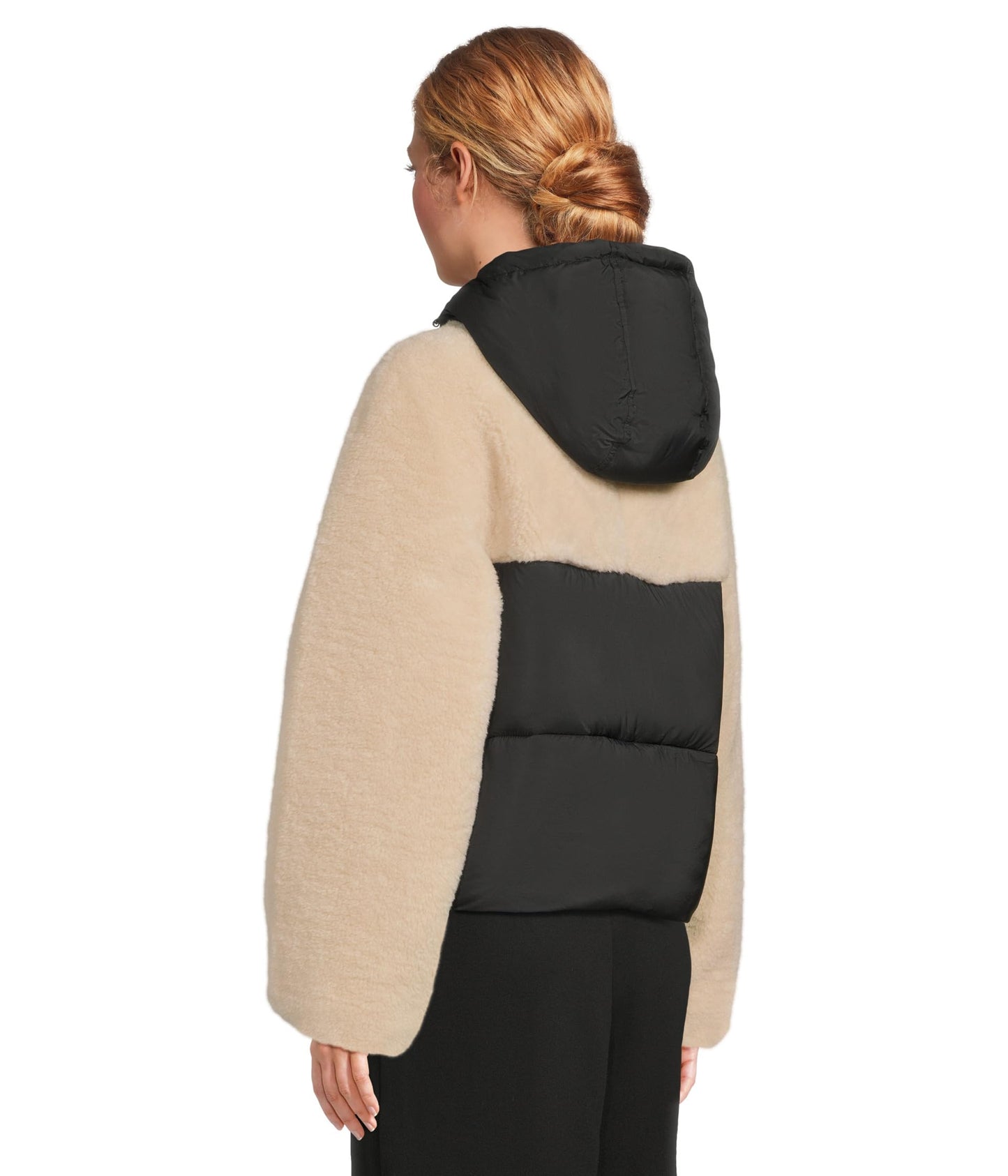 UGG womens Mykah Uggbraid Puffer Jacket