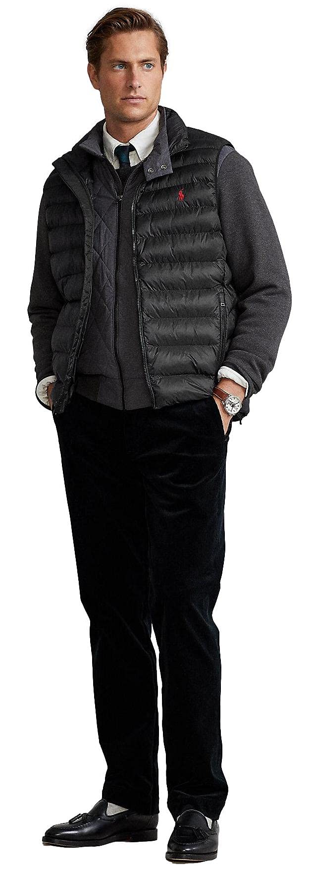 Polo Ralph Lauren mens Puffer,puffer Vest,full Zip