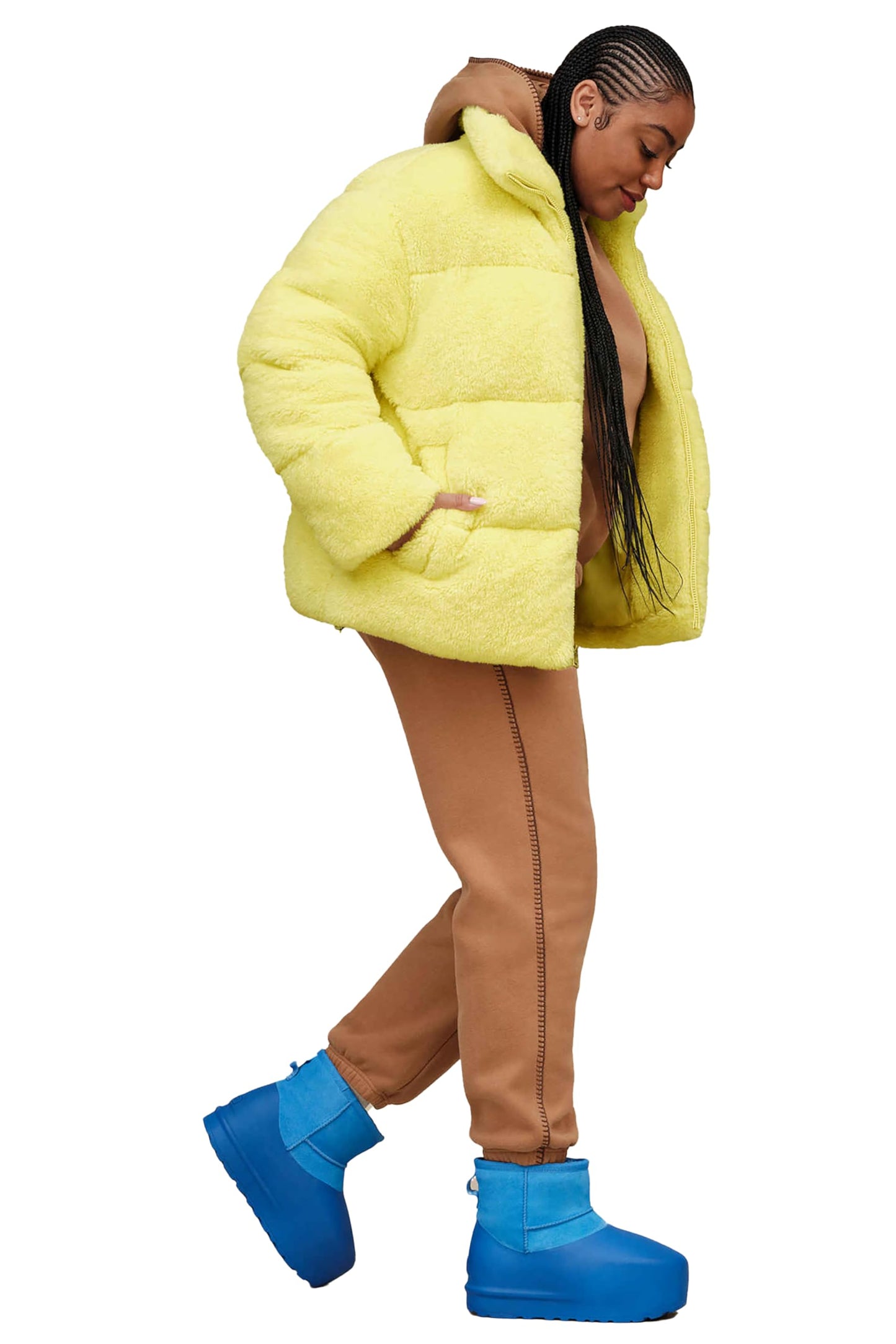 UGG womens Emmalyn Uggfluff Puffer Jacket