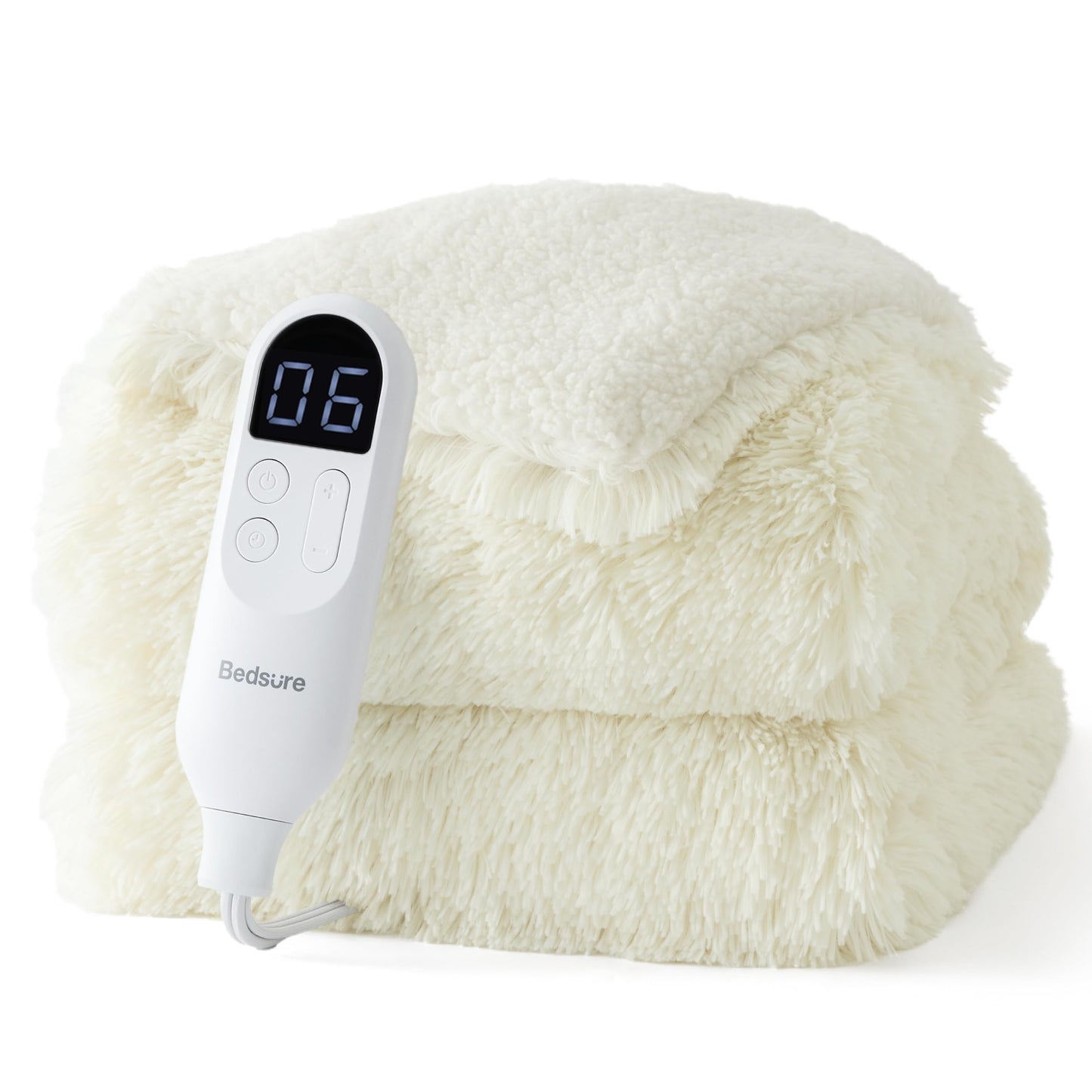 Bedsure Heated Blanket Throw Blanket
