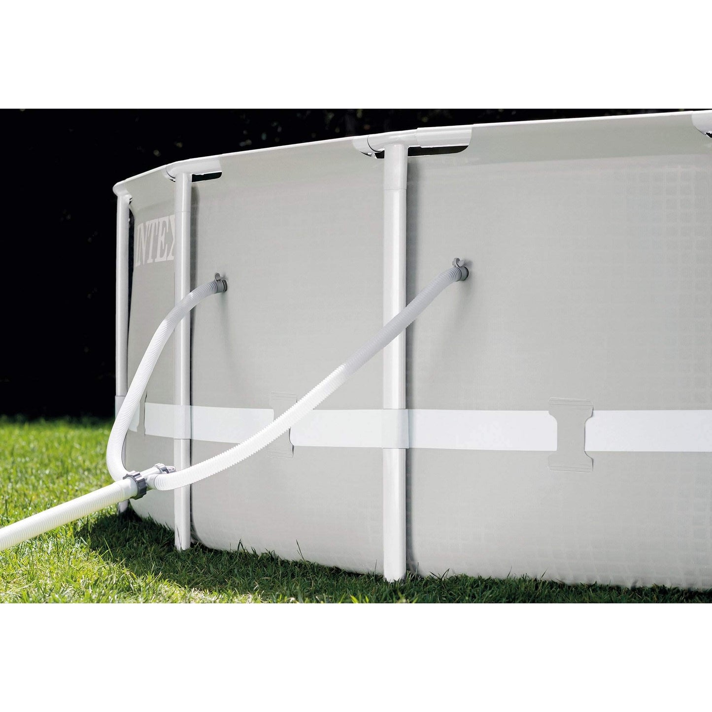 Prism Frame Premium Above Ground Swimming Pool Set: 10ft x 30in