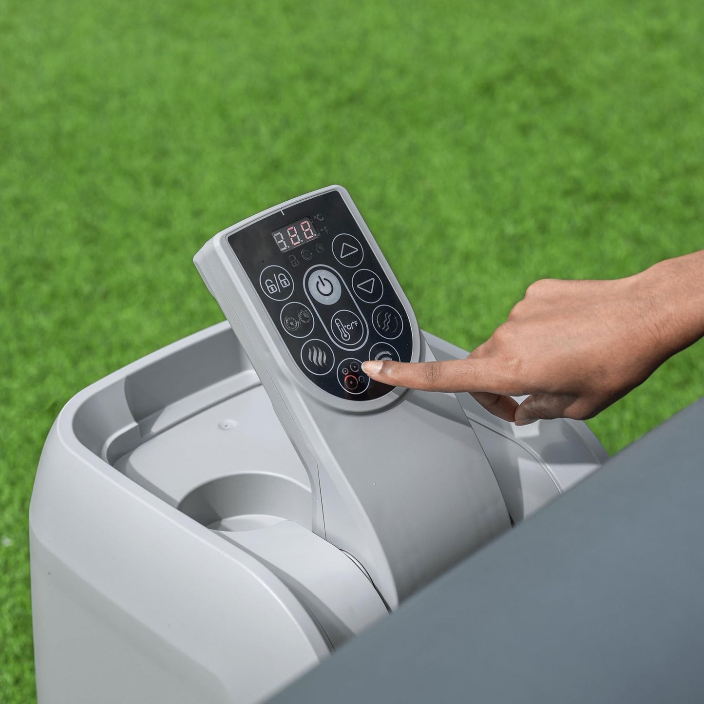 Coleman Hawaii AirJet Large Square 4 to 6 Person Inflatable Hot Tub