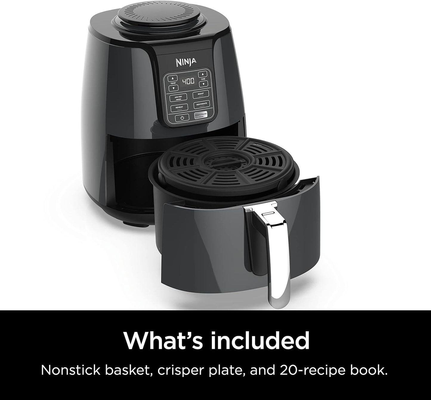 Ninja | Air Fryer | 6.5 QT Pro XL Capacity fits 9lbs