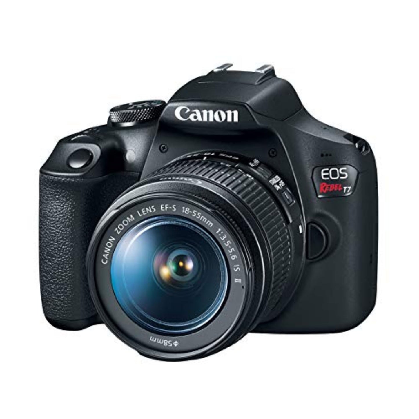 Canon EOS Rebel T7 DSLR Camera|2 Lens Kit with EF18-55mm