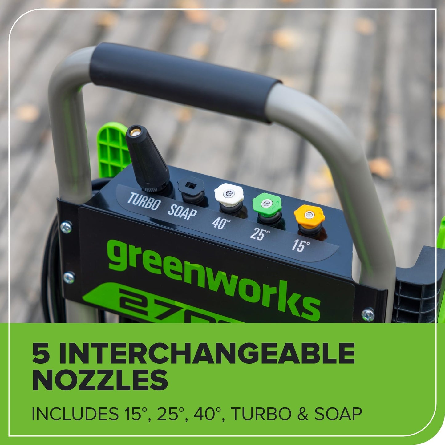 Greenworks Pro Brushless 3000 PSI (CSA Certified) 2.0 GPM Max / 1.1 GPM Electric Pressure