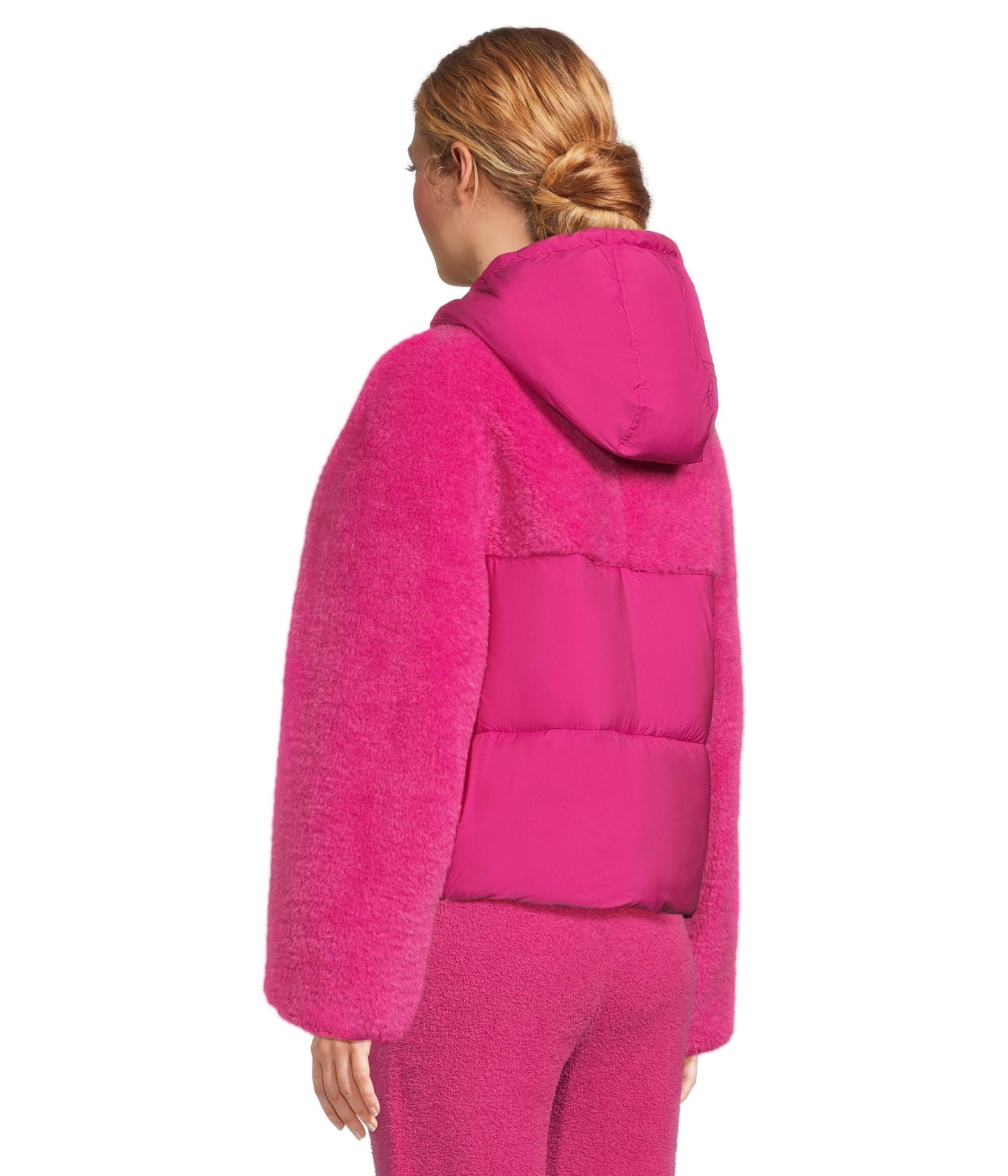 UGG womens Mykah Uggbraid Puffer Jacket