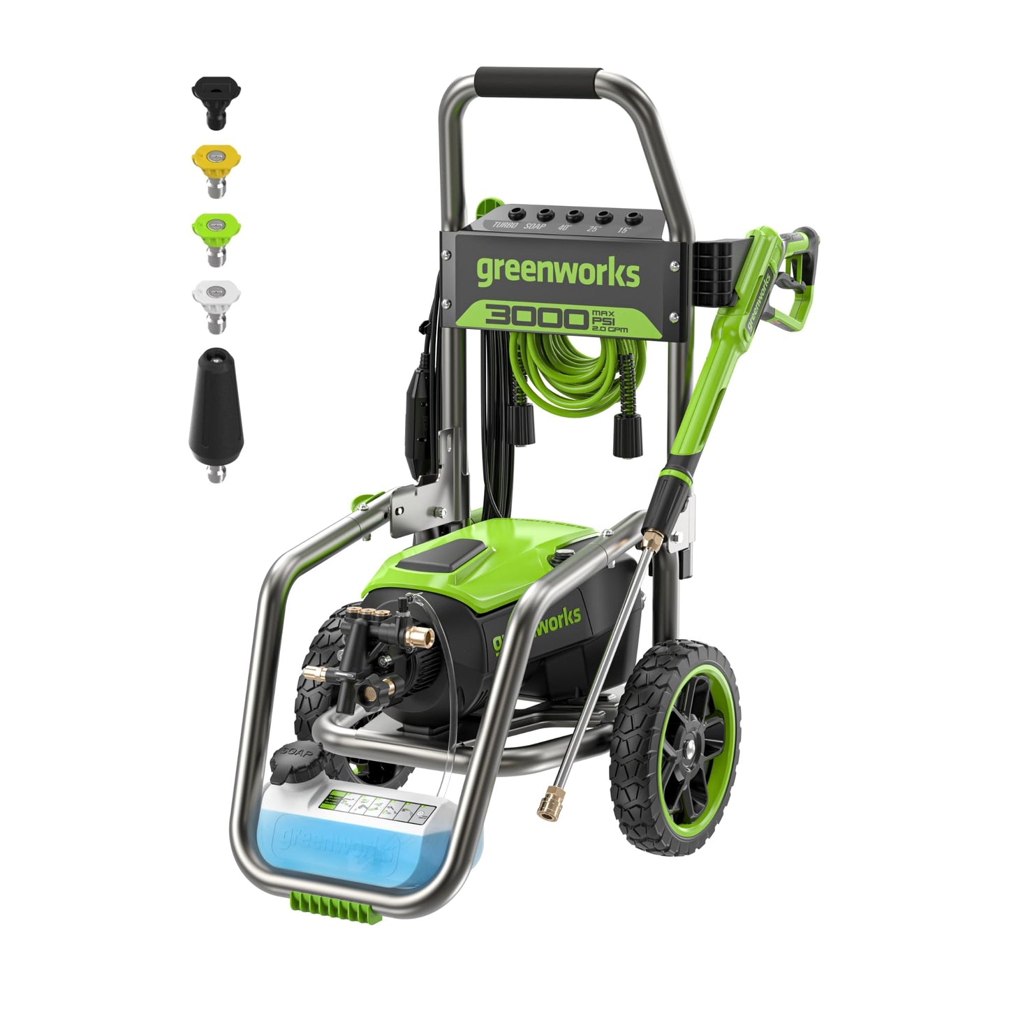 Greenworks Pro Brushless 3000 PSI (CSA Certified) 2.0 GPM Max / 1.1 GPM Electric Pressure