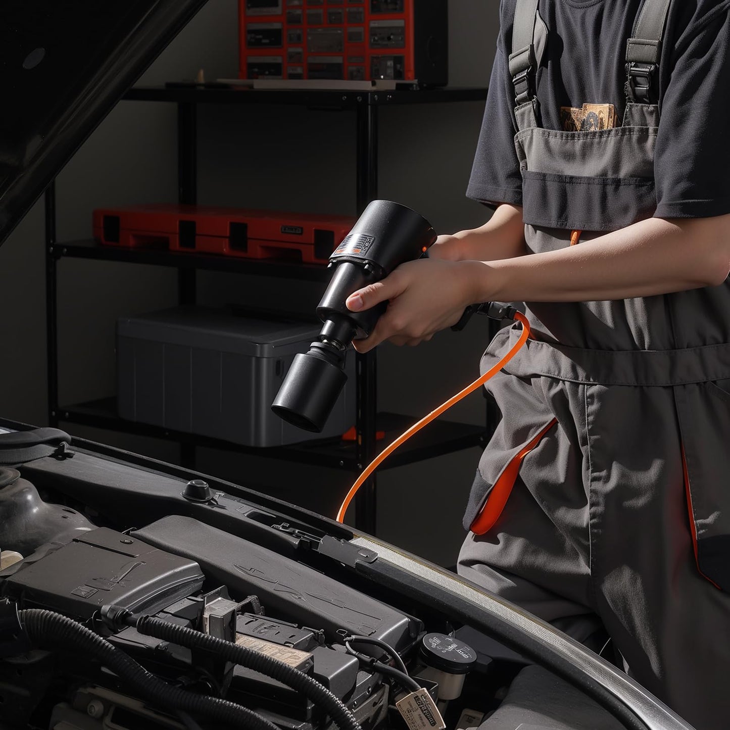 VEVOR 1/2" Drive Impact Socket Set, 65 Piece SAE 3/8" to 1-1/4" and Metric 10-24mm