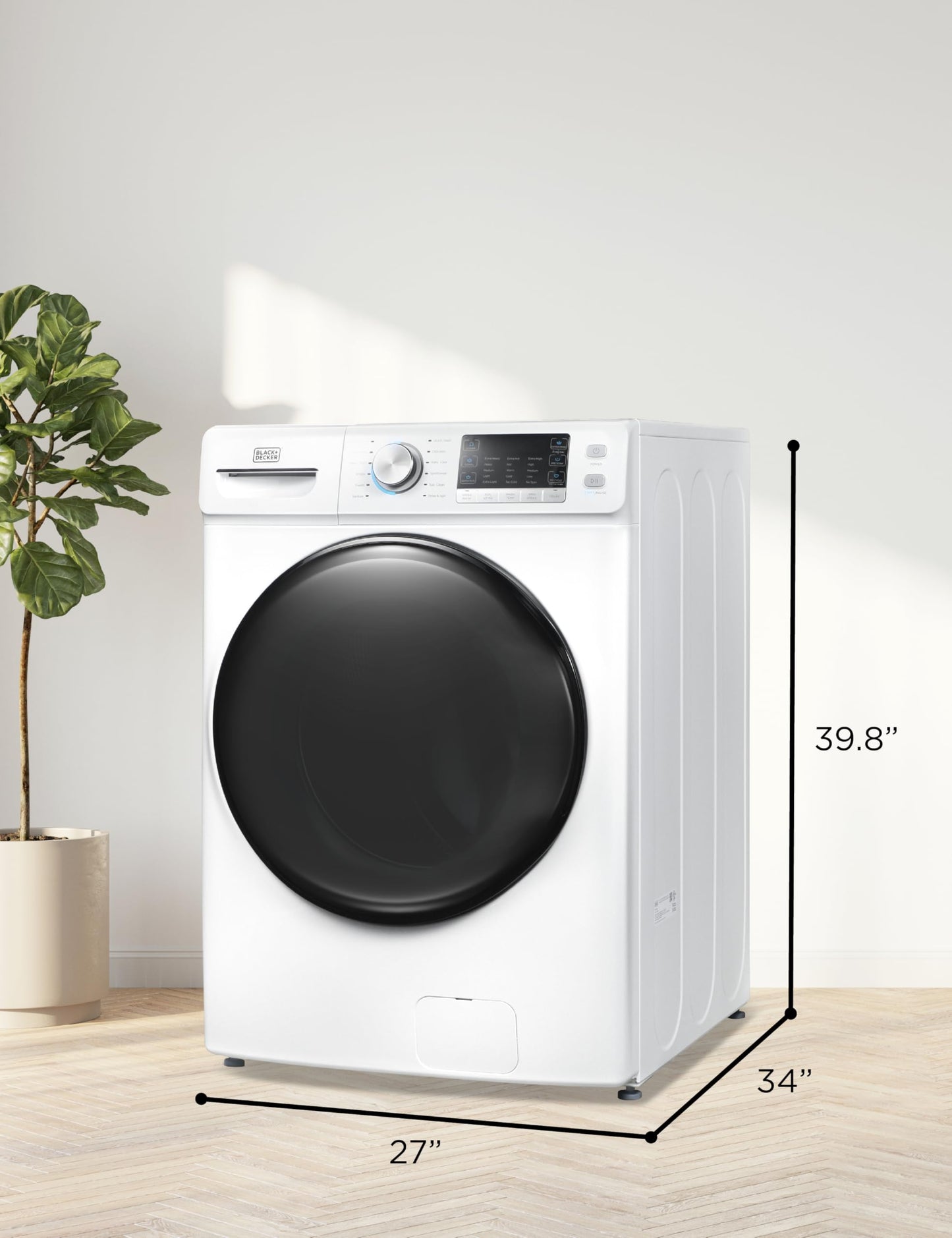 BLACK+DECKER 0.9 Cu. Ft. Portable Washer, 6.6 lb. Capacity Washing Machine