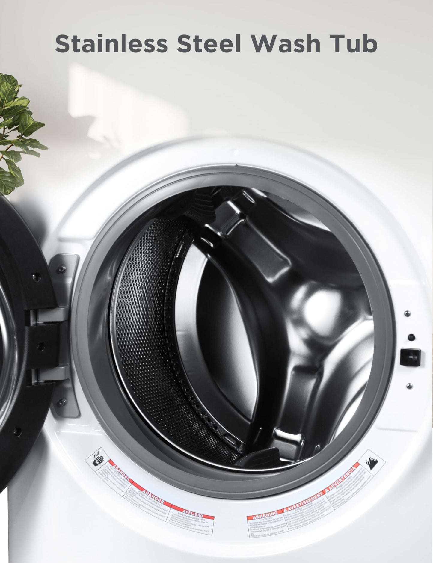 BLACK+DECKER 0.9 Cu. Ft. Portable Washer, 6.6 lb. Capacity Washing Machine