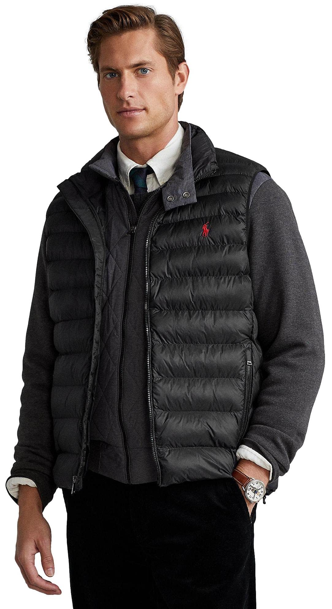 Polo Ralph Lauren mens Puffer,puffer Vest,full Zip