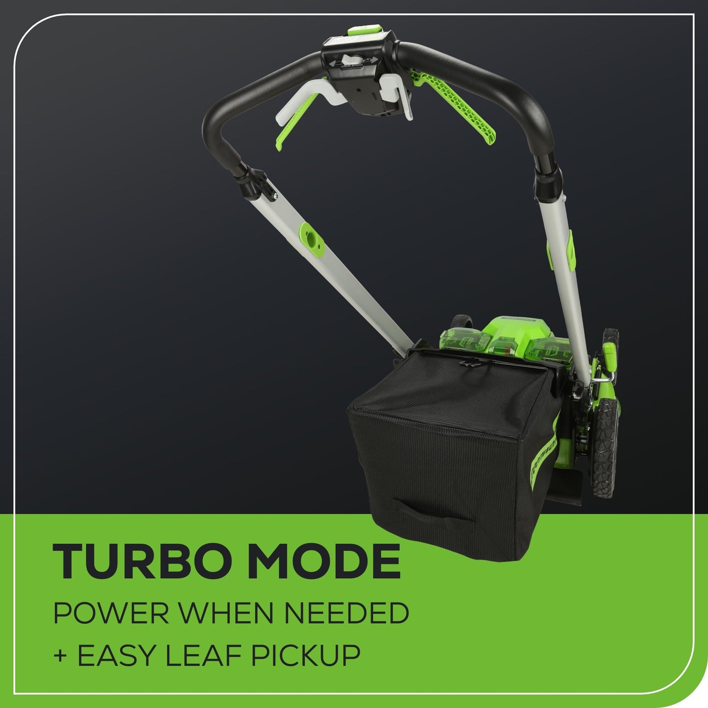 Greenworks 60V 17" Brushless Cordless Push Lawn Mower, 2-in-1 Mulching/Bagging