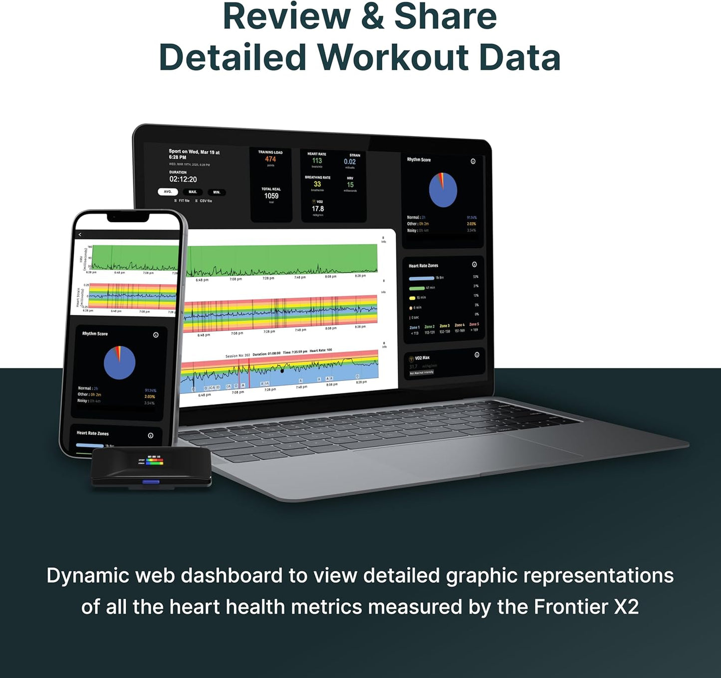 Frontier X2 Smart Heart Rate Monitor