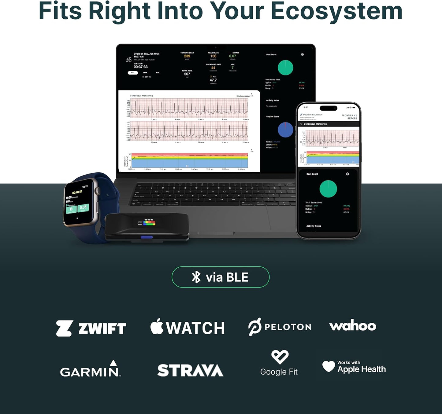 Frontier X2 Smart Heart Rate Monitor