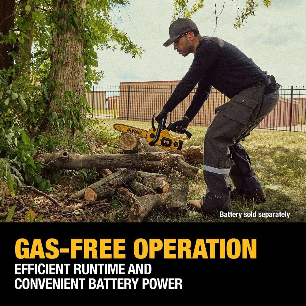 DEWALT 20V MAX 12 in. Cordless Chainsaw, Bare Tool Only (DCCS621B)