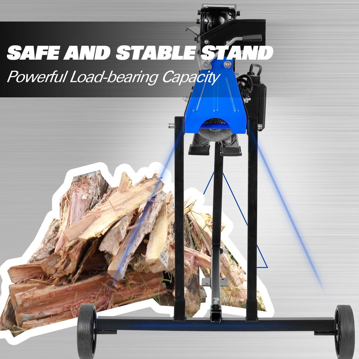 BILT HARD Log Splitter 6.5 Ton, Wood Splitter