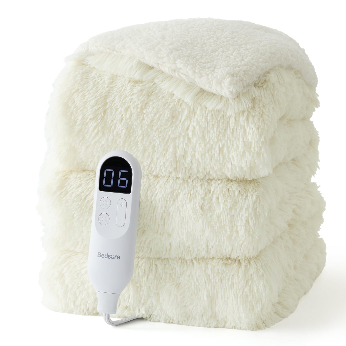 Bedsure Heated Blanket Throw Blanket