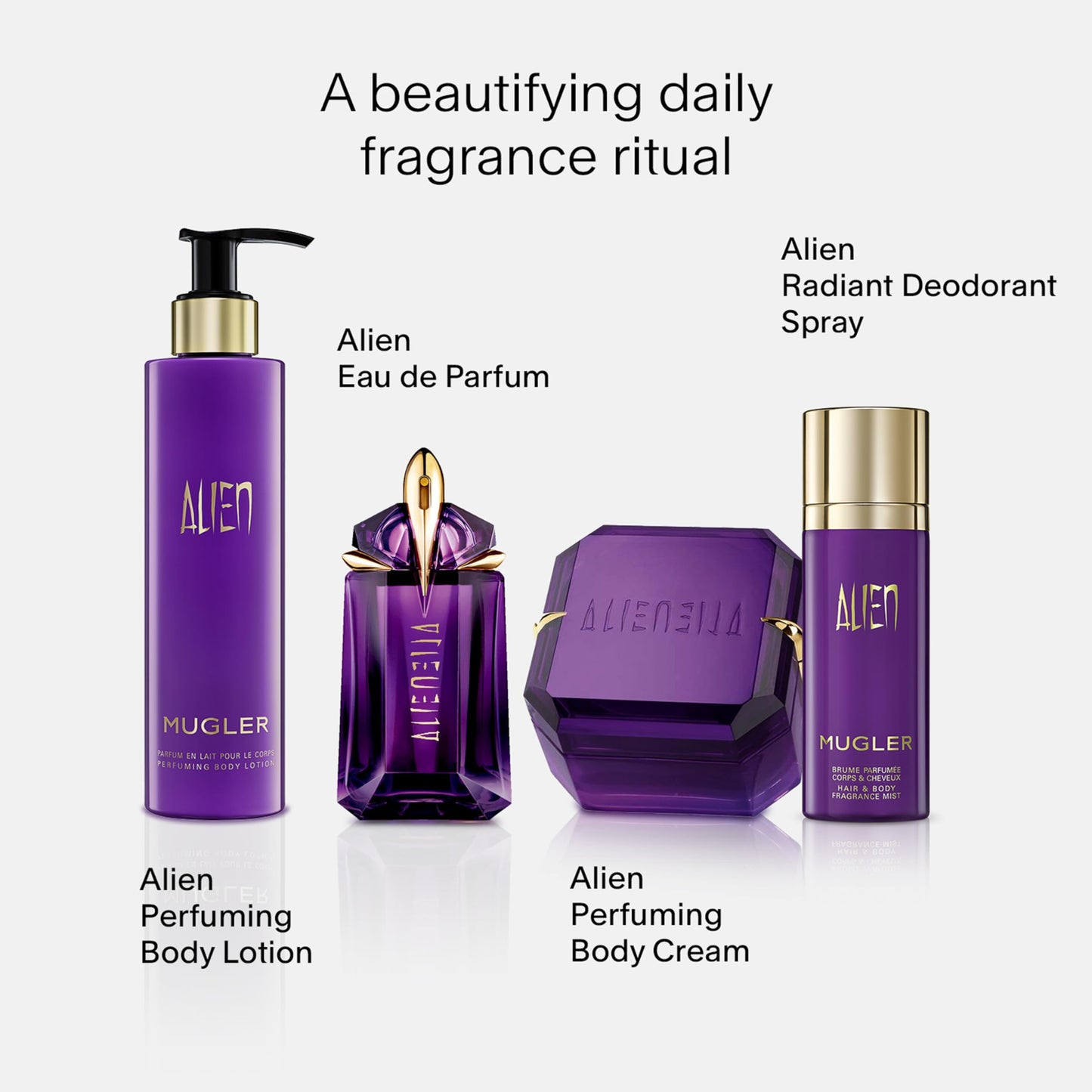 Mugler Alien - Eau de Parfum - Women's Perfume - Floral & Woody - With Jasmine, Wood, and Amber - Long Lasting Fragrance