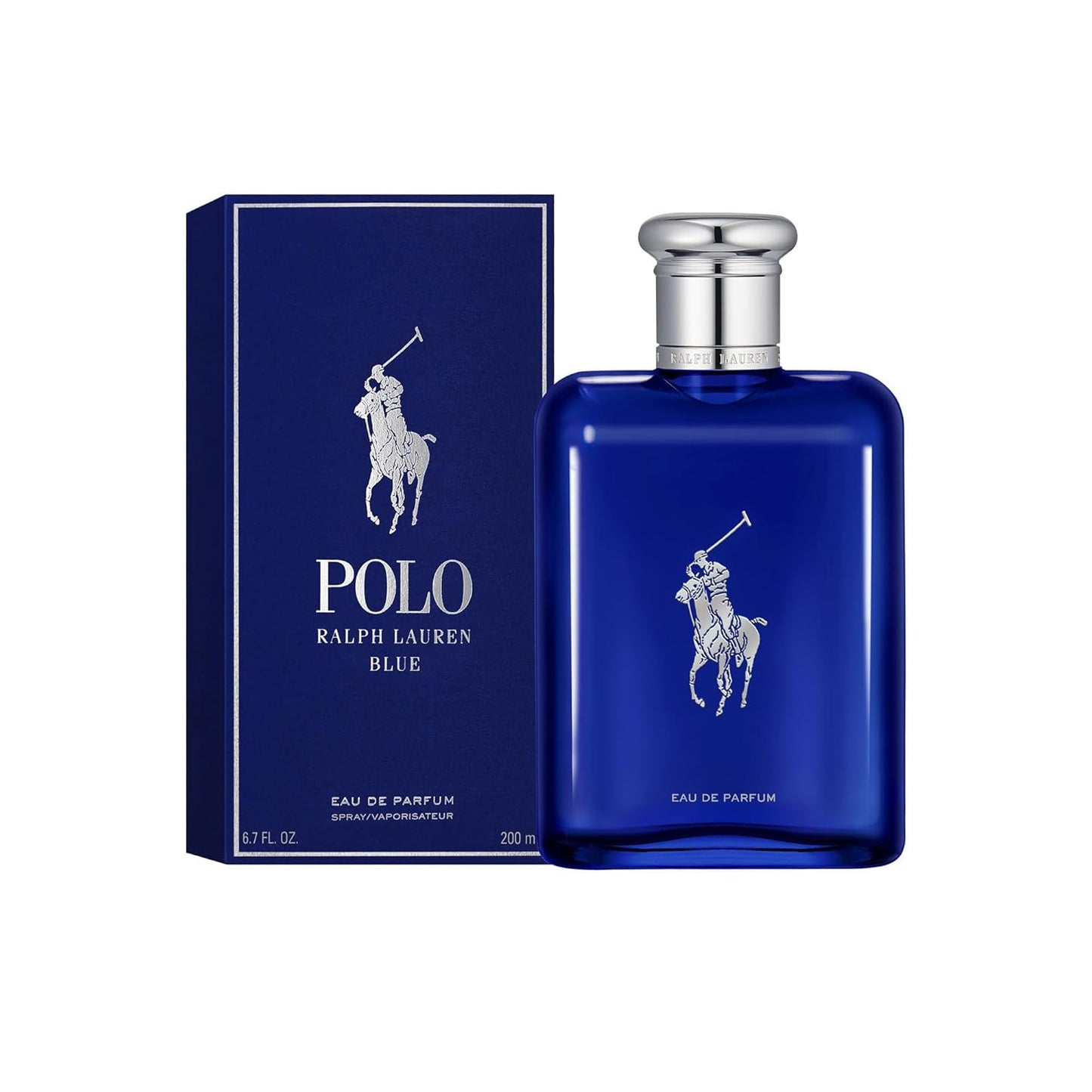 RALPH LAUREN FRAGRANCES - Polo Blue - Eau de Parfum - Men's Cologne - Aquatic & Fresh - With Citrus, Bergamot, and Vetiver - Medium Intensity