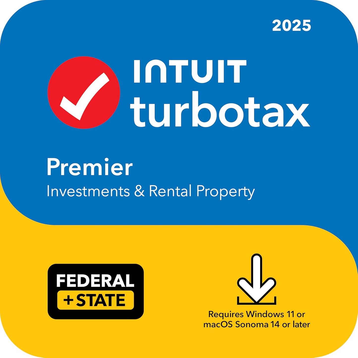 TurboTax Desktop Deluxe 2025, Federal & State Tax Return [Download] [PC/Mac Online Code]