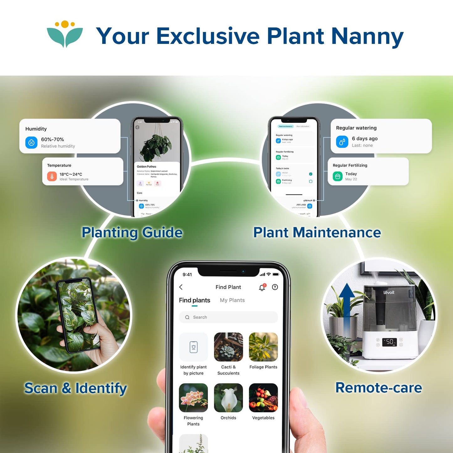 LEVOIT Humidifiers for Bedroom Large Room Home