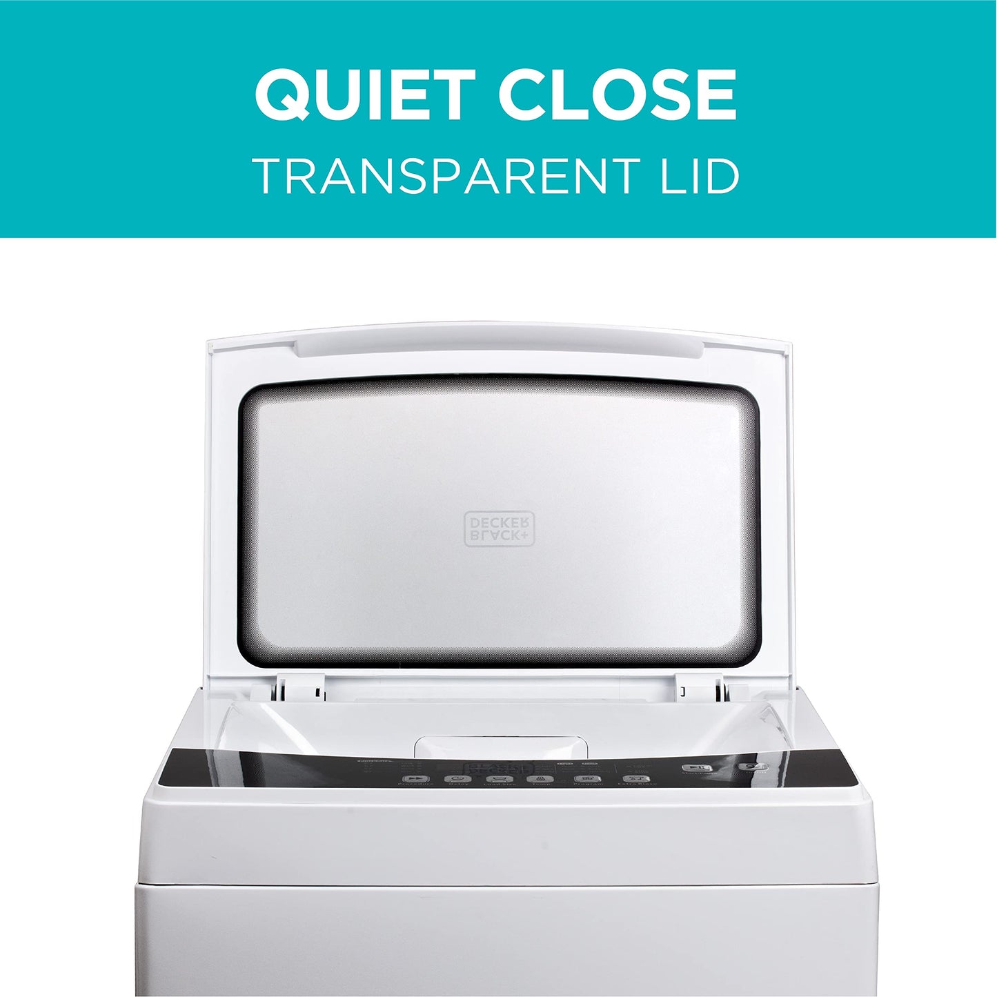 BLACK+DECKER 0.9 Cu. Ft. Portable Washer, 6.6 lb. Capacity Washing Machine