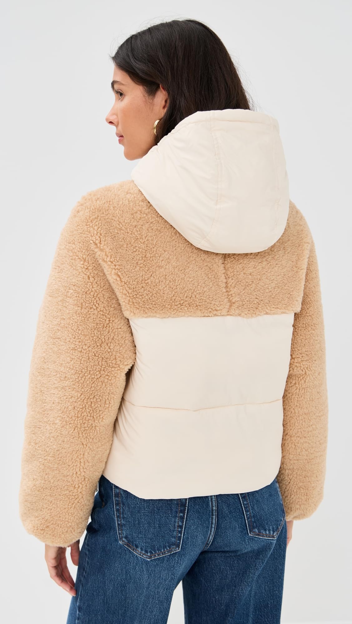 UGG womens Mykah Uggbraid Puffer Jacket