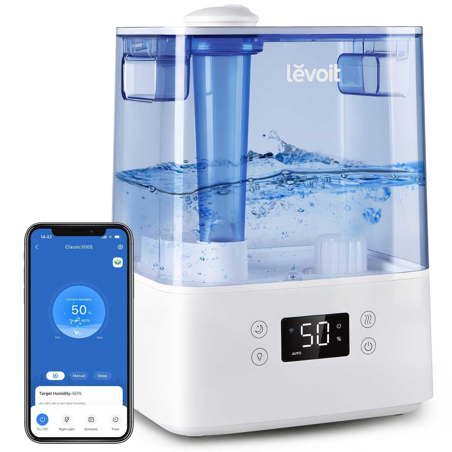 LEVOIT Humidifiers for Bedroom Large Room Home