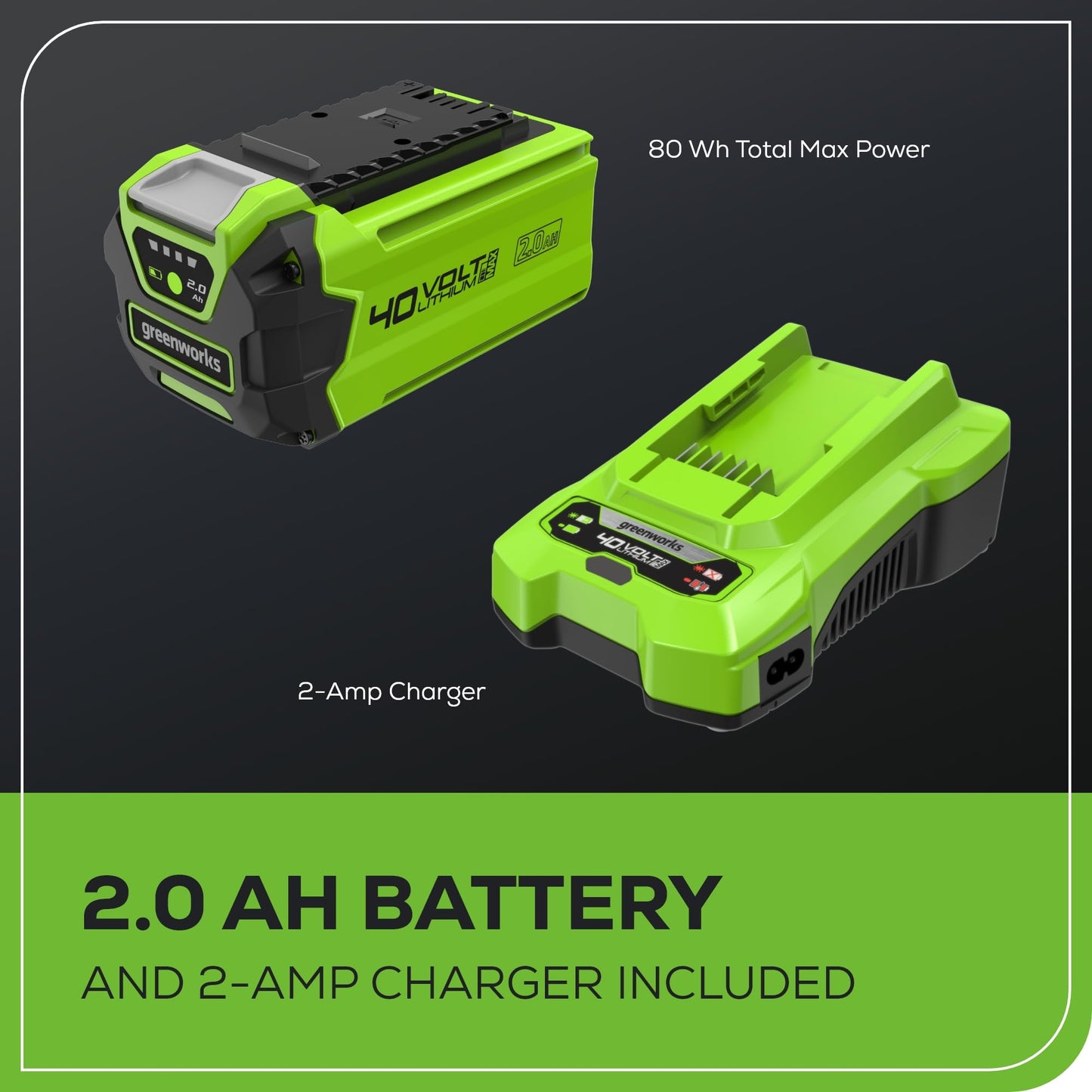 Greenworks 40V Lawn Care Combo Kit