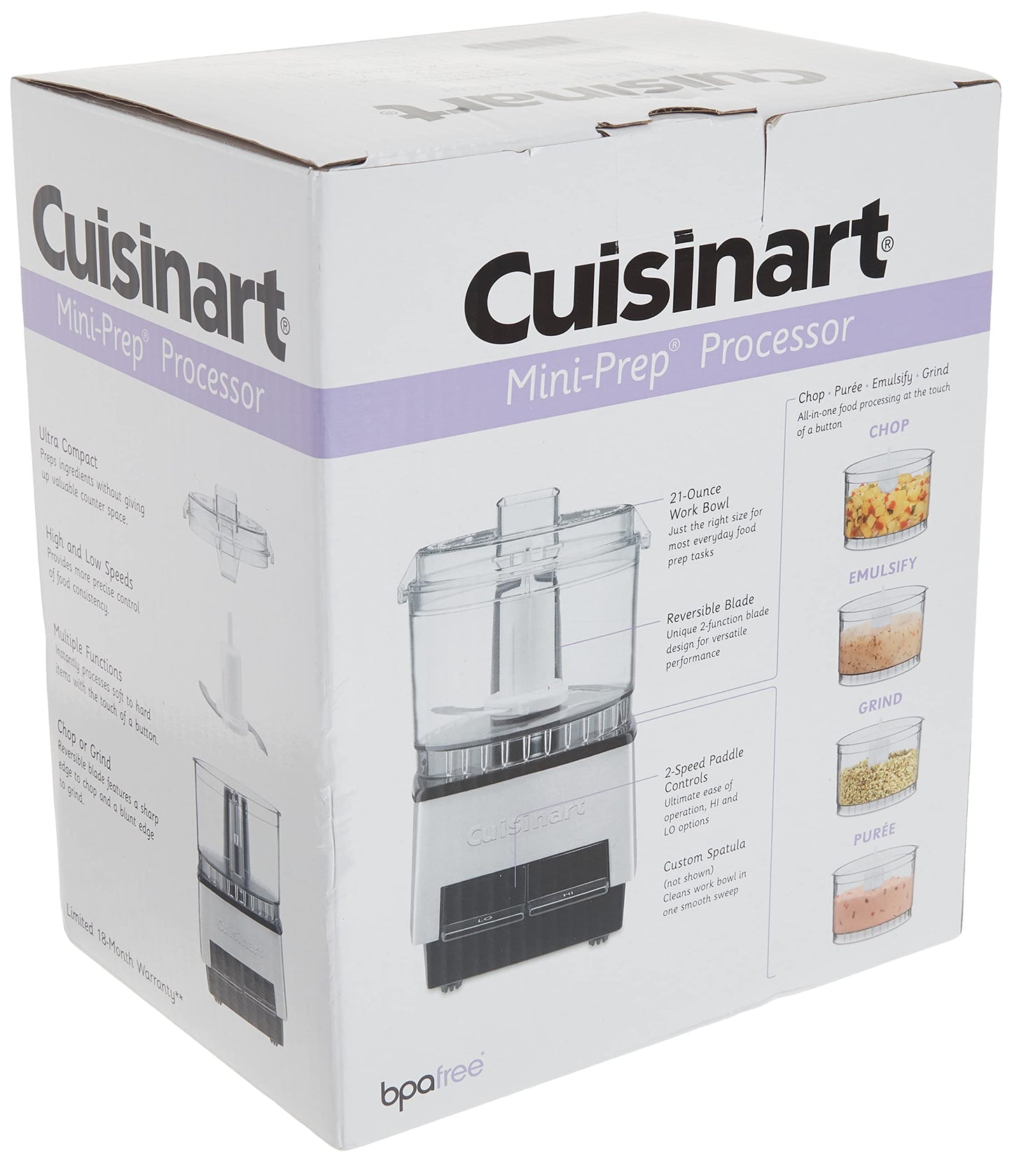 Cuisinart Food Processor, 14-Cup Vegetable Food Chopper for Mincing, Dicing, Shredding, Puree & Kneading Dough, 720-Watt Motor, Stainless Steel, DFP-14BCNY
