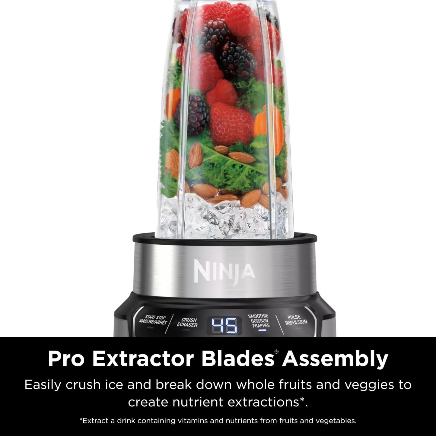 Ninja | Blender | Nutri Pro | For Smoothies, Salsa, Shakes and Frozen Drinks