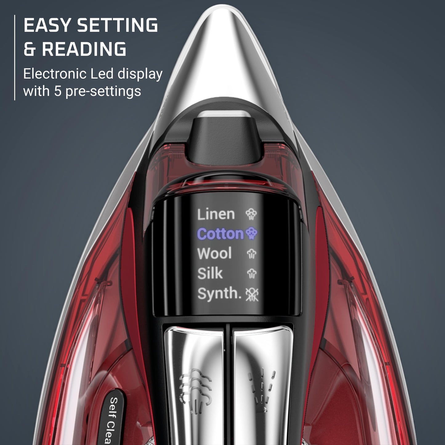 Rowenta Iron Steamer for Clothes, Focus Stainless Steel Soleplate