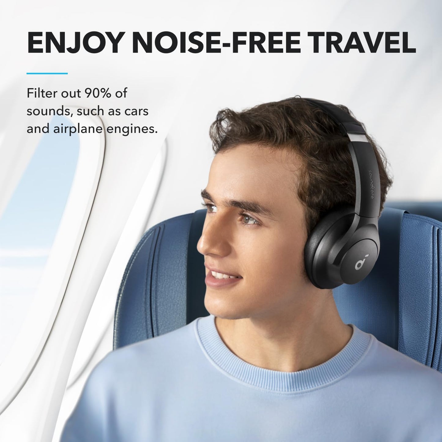 Soundcore by Anker Q20i Hybrid Active Noise Cancelling Headphones