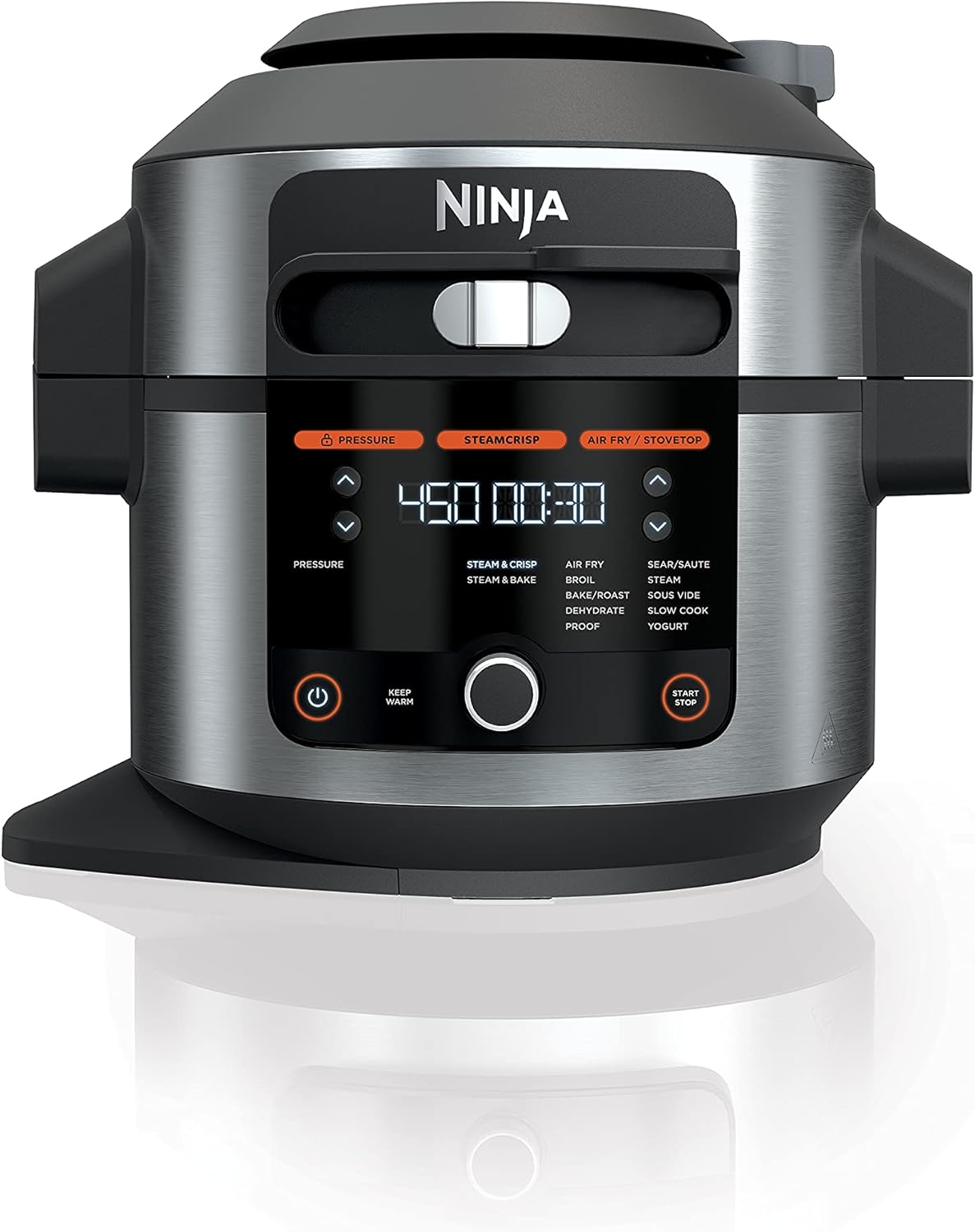 Ninja OL500 Foodi 6.5 Qt. 14-in-1 Pressure Cooker Steam Fryer with SmartLid