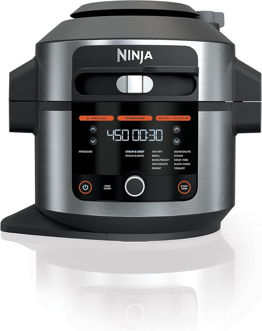 Ninja OL500 Foodi 6.5 Qt. 14-in-1 Pressure Cooker Steam Fryer with SmartLid
