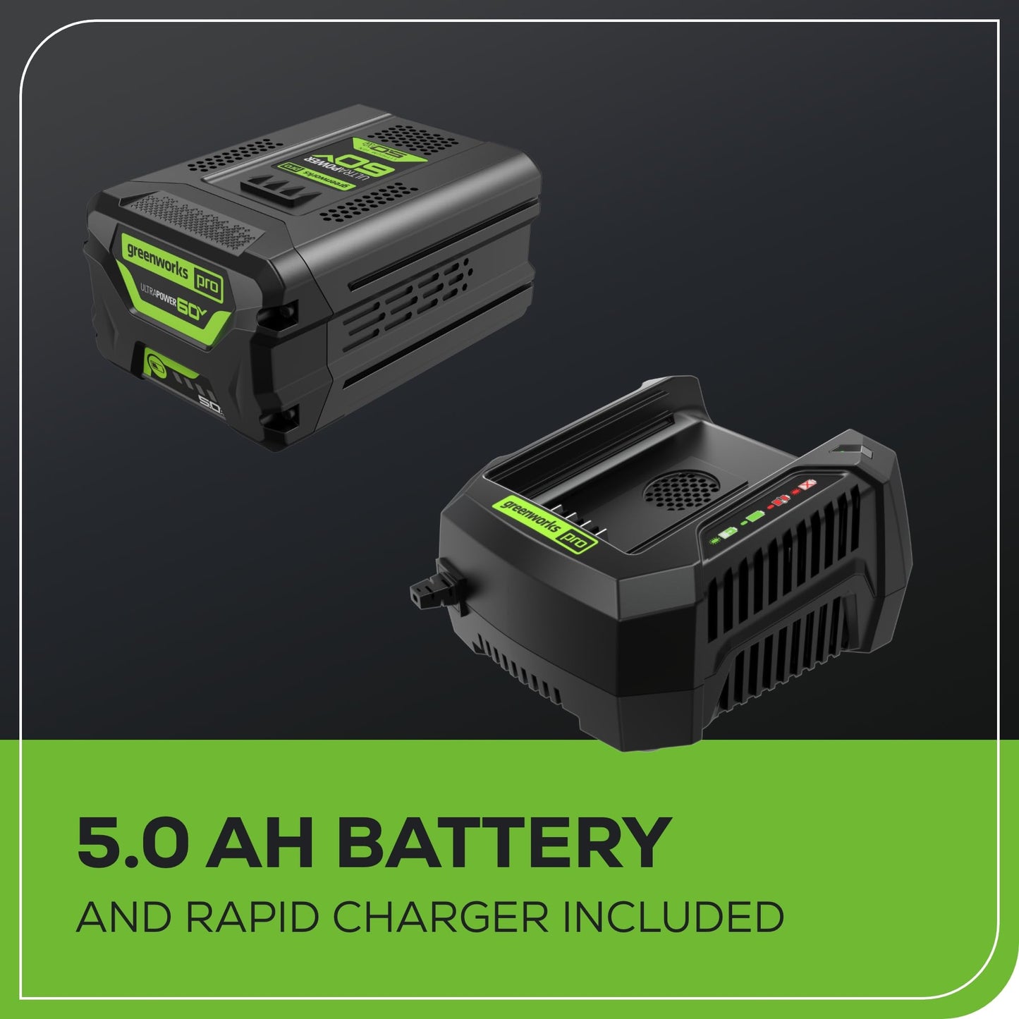 Greenworks 60V 17" Brushless Cordless Push Lawn Mower, 2-in-1 Mulching/Bagging