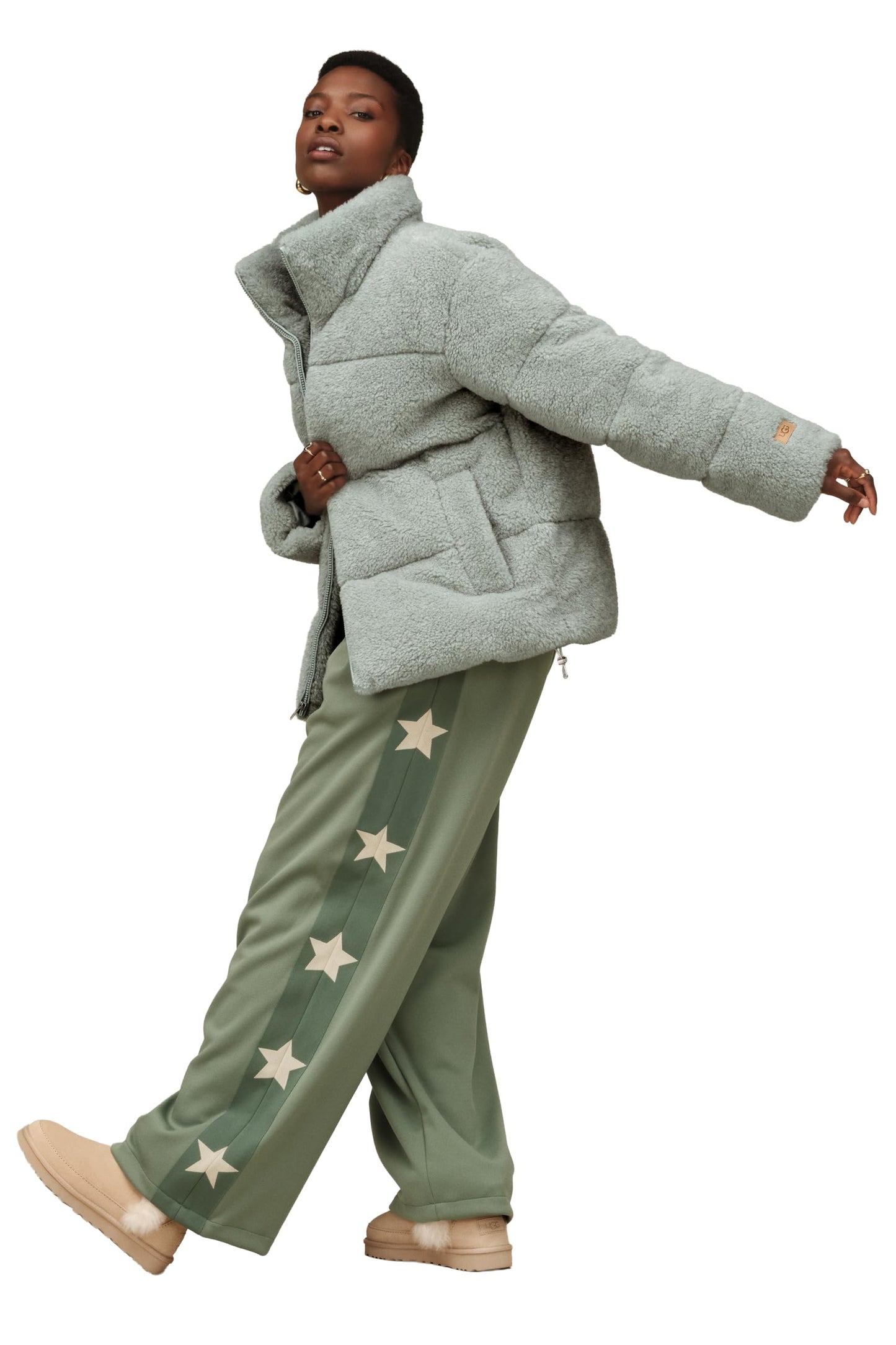 UGG womens Emmalyn Uggfluff Puffer Jacket