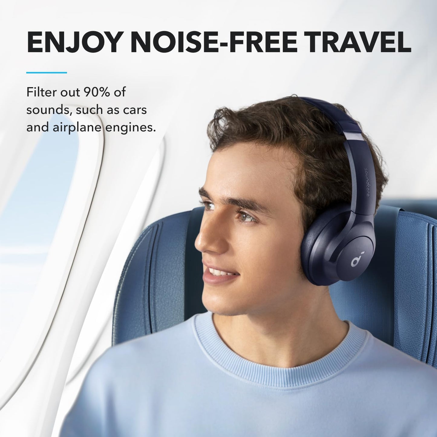 Soundcore by Anker Q20i Hybrid Active Noise Cancelling Headphones