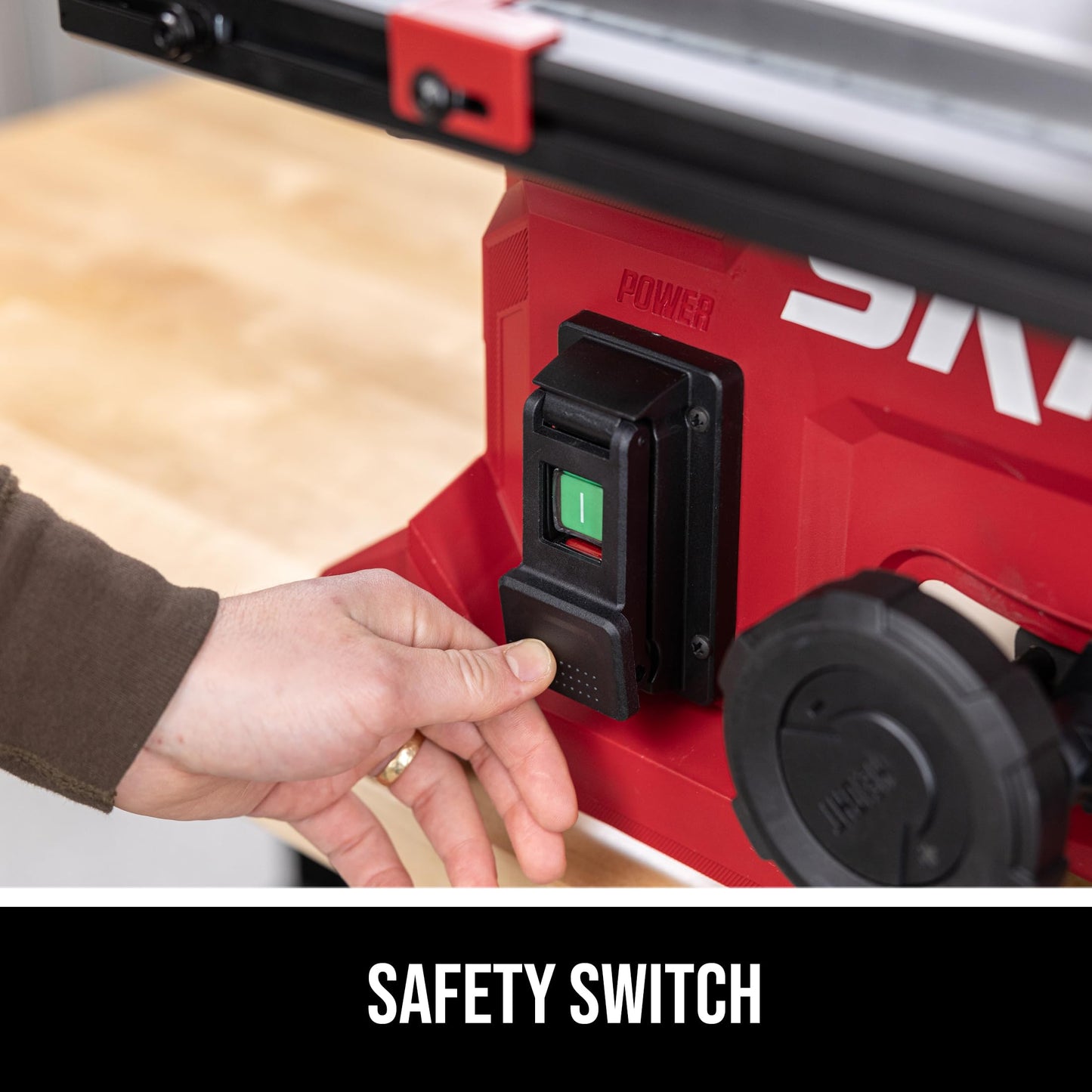 SKIL 15 Amp 10 Inch Portable Jobsite Table Saw with Folding Stand- TS6307-00