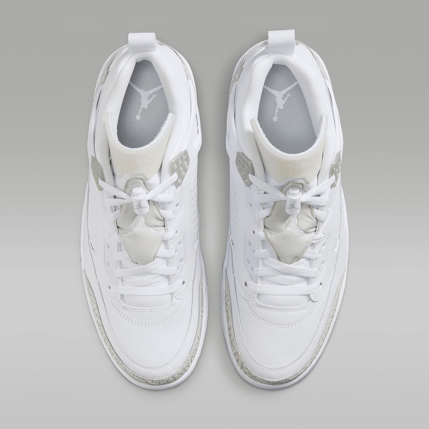 Jordan Spizike Low Men's Shoes (FQ1759-103, White/Metallic Silver/Barely Blue/Neutral Grey)