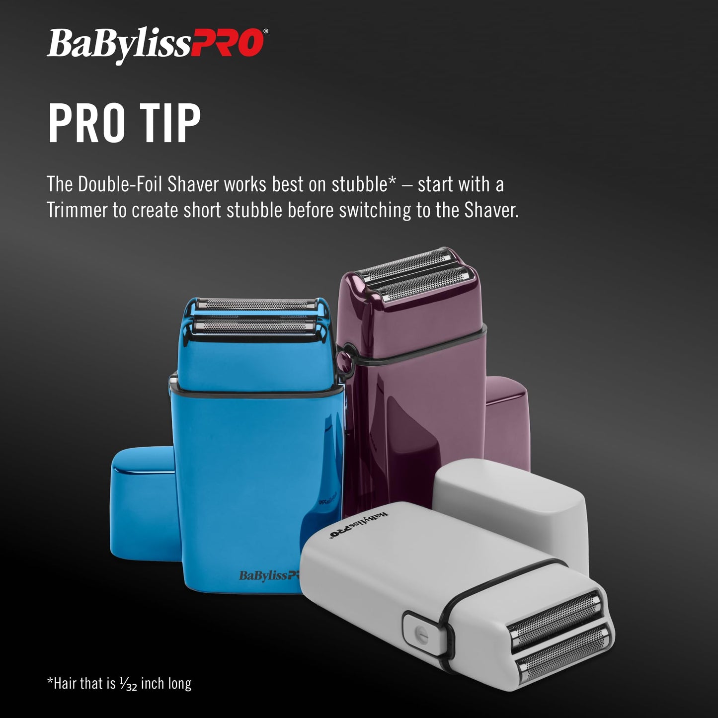 METALFX Double Foil Shaver, Handheld Electric Razor for Travel, Portable Cordless Close Face Shaver for Head, Beard, & Neck